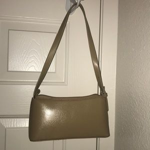 tan shoulder purse